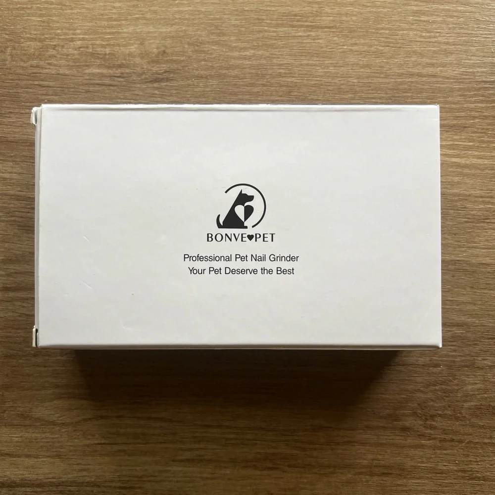 Pet Nail Grinder - White two speed mode